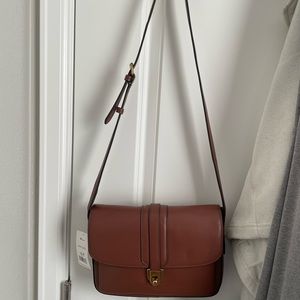 NWT Banana Republic Dark Tan Handbag